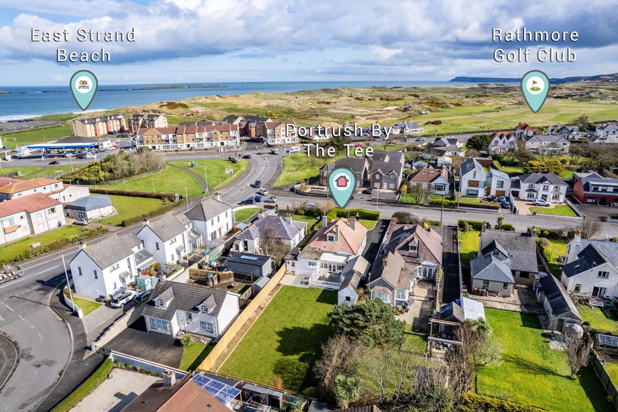 Portrush By The Tee Villa Eksteriør billede